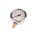 WIKA 100 mm Male Pressure Gauge 160 bar Stainless Steel Case Bottom Entry 213.53 Series 7075635