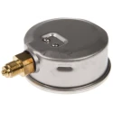 WIKA 100 mm Dial Size Stainless Steel Case Pressure Gauge G 3/8 Connection, 25 Bar Maximum Pressure 7075597