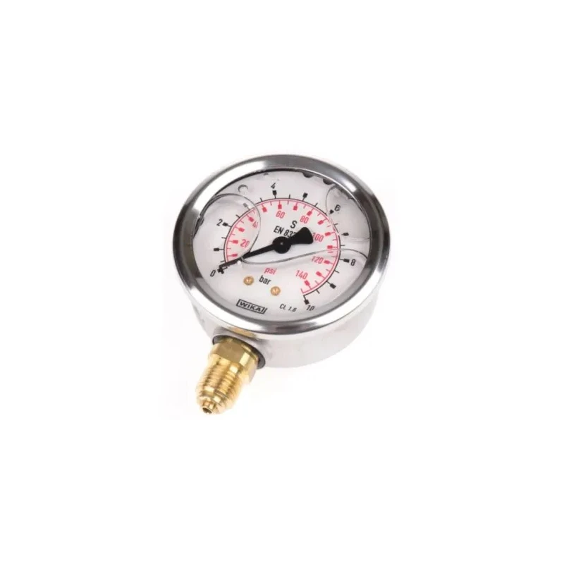 WIKA 100 mm 1/2 in G Pressure Gauge, 600 bar 7075660