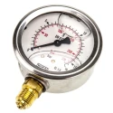 WIKA Stainless Steel 63 mm Diameter G 1/4 Male Pressure Gauge 16 bar 7075741