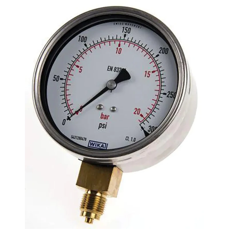 WIKA 63 mm G 1/4 Threaded Pressure Gauge 6 bar 7075562