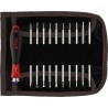 Wiha Interchangeable Standard Screwdriver Set 12-Piece 00610 Germany 4 Adjustable Blades Chrome-Vanadium-Molybdenum Steel