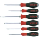 Wiha Phillips, Slotted Standard Screwdriver Set, 6-Piece 21250