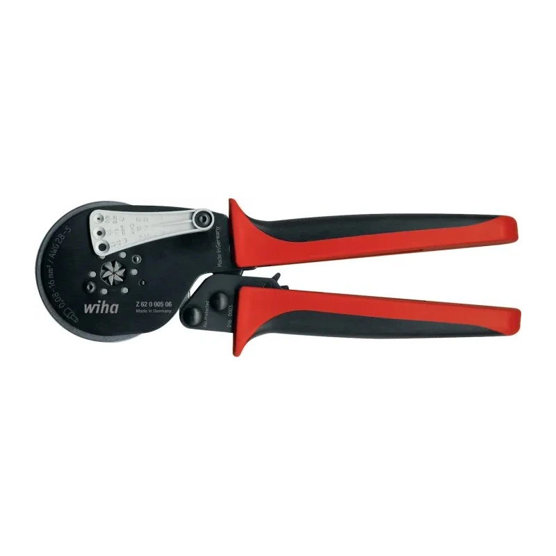 Wiha Crimp Tool Automatic for Wire End Sleeve Hexagonal Crimping Plastic Handle 210mm 41246