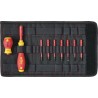 Wiha Phillips, Pozidriv, Slotted Interchangeable Insulated Screwdriver Set 10-Piece 41232