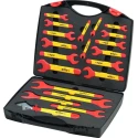Wiha 21-Piece Spanner Set, Sizes 6 To 32 mm, VDE/1000V Approved, Non-Sparking, IEC ISO DIN Standards 43022