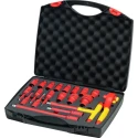 Wiha 21-Piece 1/2 in Hexagon Ratchet Wrench & Bit Set VDE/1000V Approved 43024