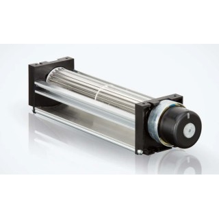 ebm-papst QG030 Series Tangential Centrifugal Fan 24V DC, 100 m³/h Air Flow, 4250 RPM, IP20, Electronic Commutation 
