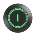 APEM FD Series Illuminated Push Button Switch, Momentary (NO), Panel Mount, 1 NO Contact, Green and Red LED FDAP3D1482F1G