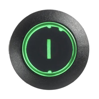 APEM FD Series Illuminated Push Button Switch, Momentary (NO), Panel Mount, 1 NO Contact, Green and Red LED FDAP3D1482F1G