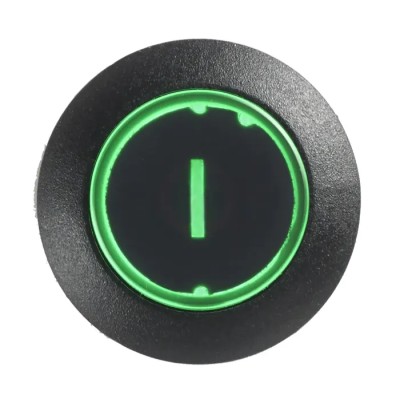 APEM FD Series Illuminated Push Button Switch, Momentary (NO), Panel Mount, 1 NO Contact, Green and Red LED FDAP3D1482F1G