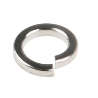RS PRO Stainless Steel Plain Lock Washers M3 DIN 7980, 16mm External Diameter, 1.0mm Thickness 825-231