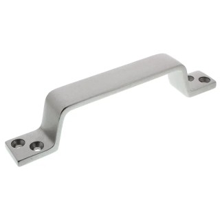 Steinbach & Vollman Aluminium Carrying Handle Anodised Silver Screw Fixing 180mm Width 36mm Height 825-578