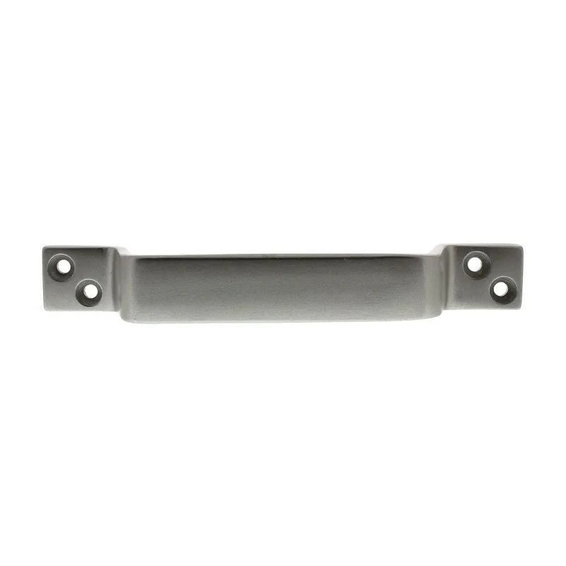 Steinbach & Vollman Aluminium Carrying Handle Anodised Silver Screw Fixing 180mm Width 36mm Height 825-578