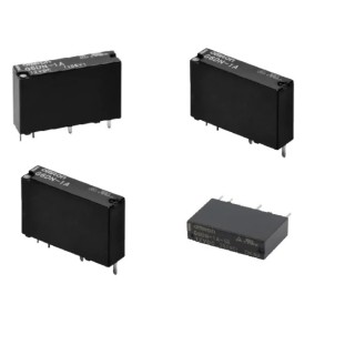 Omron Power PCB Relay SPST, 24V DC Coil, 5A Switching Current G6DN-1A-SL DC24