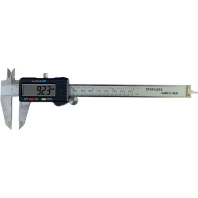 RS PRO Electronic Digital Caliper 150 mm 0.01 mm Resolution Metric Imperial UKAS 243-6801