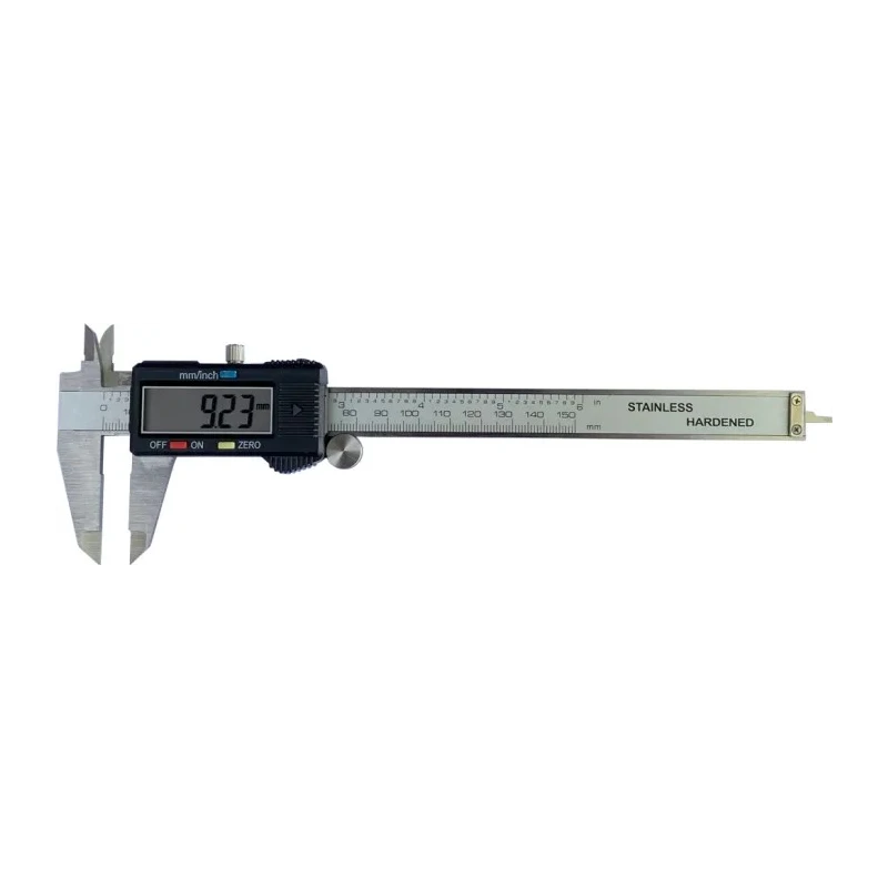 RS PRO Electronic Digital Caliper 150 mm 0.01 mm Resolution Metric Imperial UKAS 243-6801