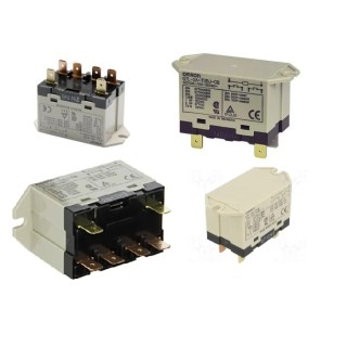 Omron Power Relay PCB Mount DPST 24V DC Coil 1A Switching Current G7L-2A-TUB DC24
