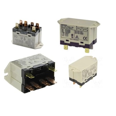 Omron Power Relay PCB Mount DPST 24V DC Coil 1A Switching Current G7L-2A-TUB DC24