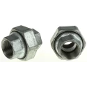 Georg Fischer Galvanised Malleable Iron Fitting Tap Adapter Female BSPP 3/4 In to Female BSPP 3/4 In 770340205