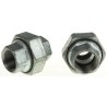Georg Fischer Galvanised Malleable Iron Fitting Tap Adapter Female BSPP 3/4 In to Female BSPP 3/4 In 770340205