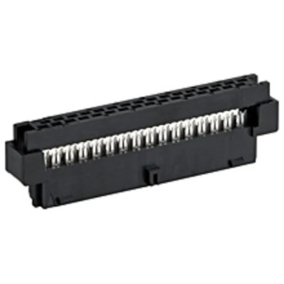 Molex 87568 Series Straight Cable IDC Connector, 14-Contact, 2 Row, 2 mm Pitch, Solder Termination, 125V, 1A 87568-1443