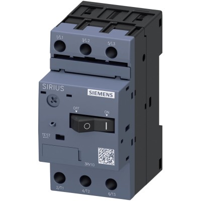 Siemens Motor Protection Circuit Breaker 3RV1011-0EA10, 280mA 400mA Current, 690V, IP20, -20°C to 60°C 3 Poles 3RV1