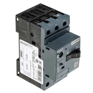 Siemens Motor Protection Circuit Breaker 1.1-1.6A, 690V AC, 3 Poles, IP20, -20°C to 60°C 3RV1011-1AA10
