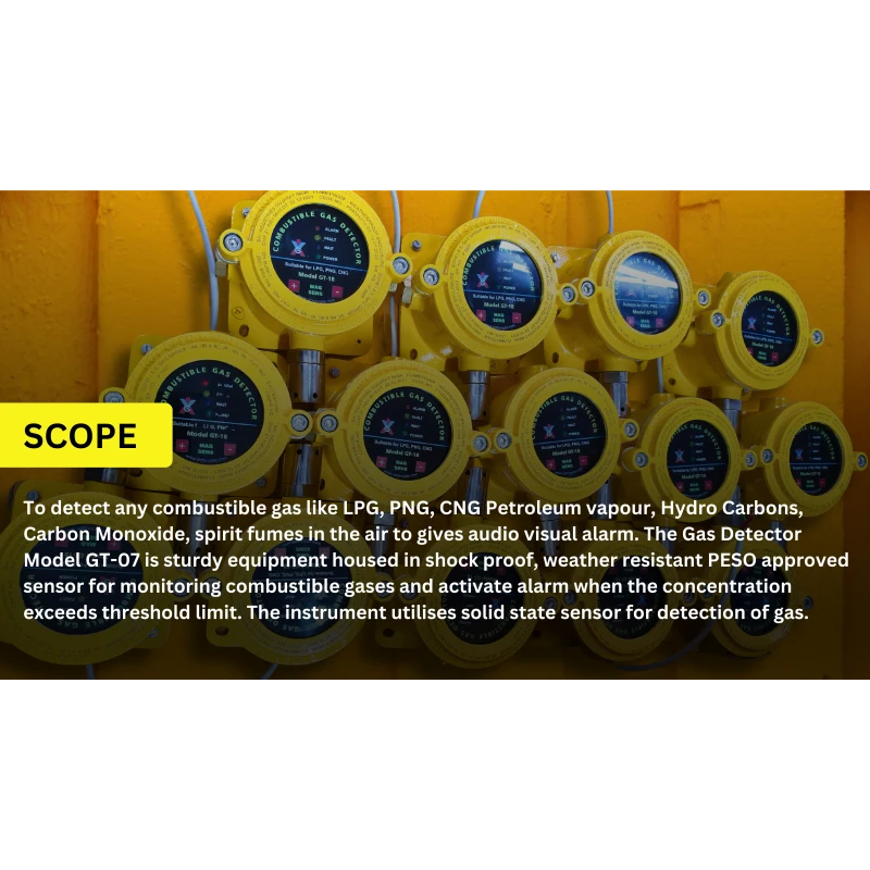 Buy Combustible Gas Detector GT 18 for LPG, PNG, CNG online