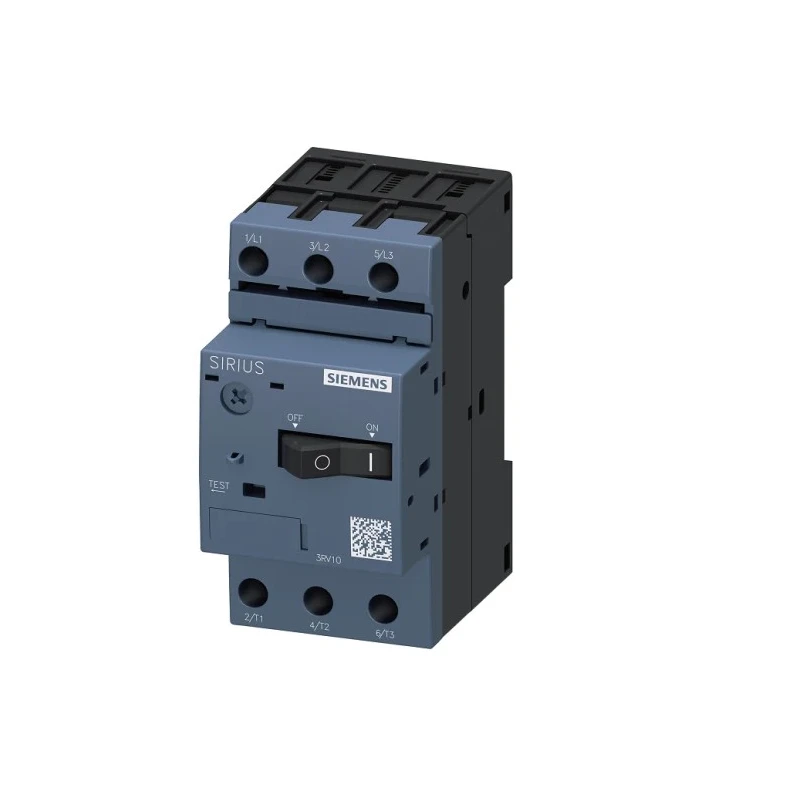 Siemens Motor Protection Circuit Breaker 5.5–8 A, 690V, IP20, 3 Poles, -20°C to 60°C 3RV1011-1HA10