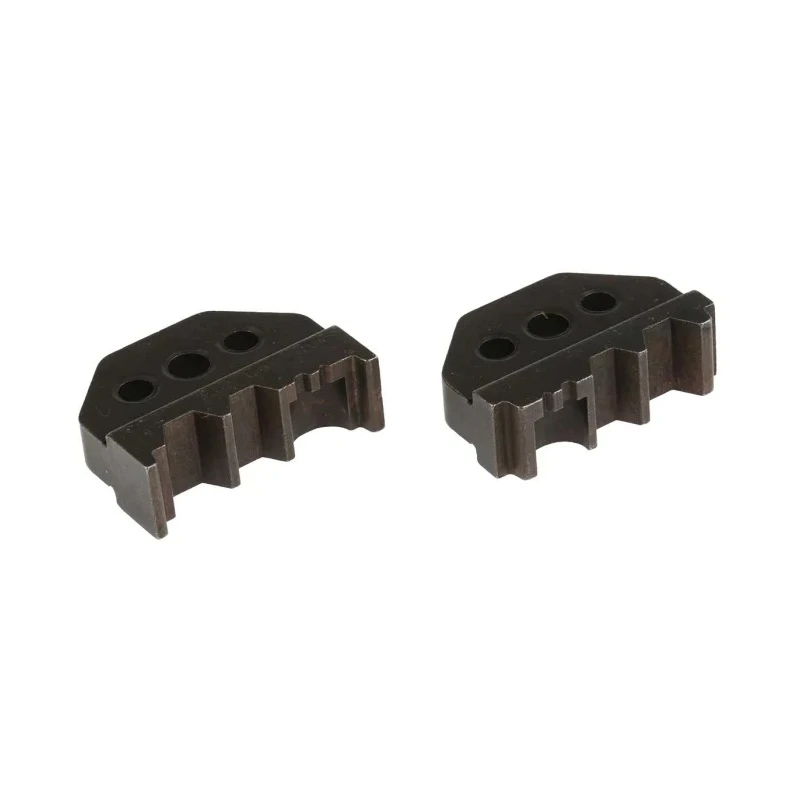 RS PRO Crimp Die Set, Coaxial Type, Insulated, 2 Pieces, 3 Ports for RG58 RG59, Black 848-436