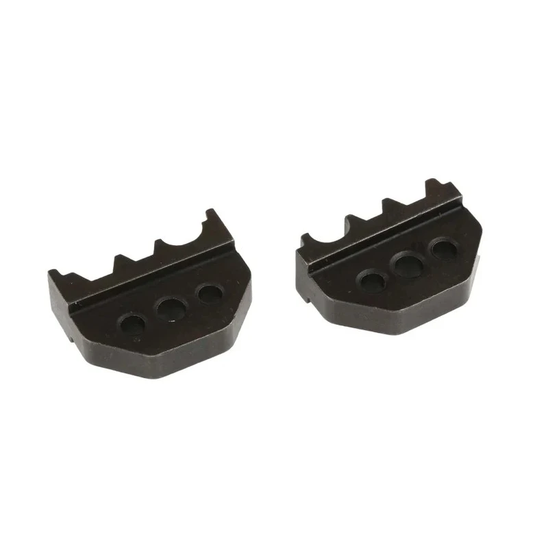 RS PRO Crimp Die Set, Coaxial Type, Insulated, 2 Pieces, 3 Ports for RG58 RG59, Black 848-436