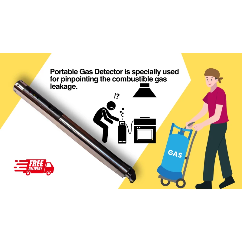 Compact Pen Type Gas Detector, 18mm Diameter