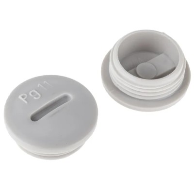 Lapp Cable Gland Blanking Plug, PG11 Threaded Polystyrene, 22 mm Diameter 52005960