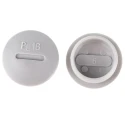 Lapp Cable Gland Blanking Plug, PG16 Thread, Polystyrene Material, 27 mm Diameter, IP54 Rated 52005980