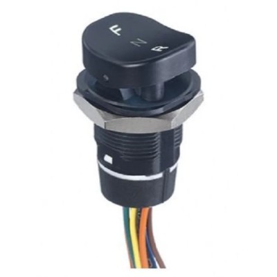 APEM Illuminated SPDT Rocker Switch Panel Mount On-Off-On (On)-Off-(On) FNRCM4FSS2N2X09XXX10