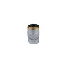 Mitutoyo Long Working Distance Lens for Microscope, Plan Apochromat Design, Bright/Dark Field Inspection, Model 378-832-12
