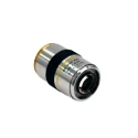 Mitutoyo Long Working Distance Lens for Microscope, Bright/Dark Field, Infinity Corrected, Plan Apochromat Optical 378-833-7
