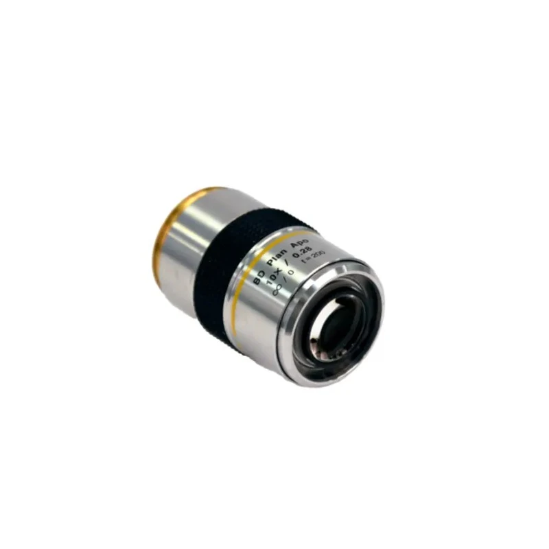Mitutoyo Long Working Distance Lens for Microscope, Bright/Dark Field, Infinity Corrected, Plan Apochromat Optical 378-833-7