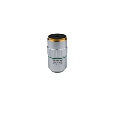 Mitutoyo Long Working Distance Lens for Microscope, Plan Apo 20X, Bright/Dark Field, Infinity Corrected, Model 378-834-7