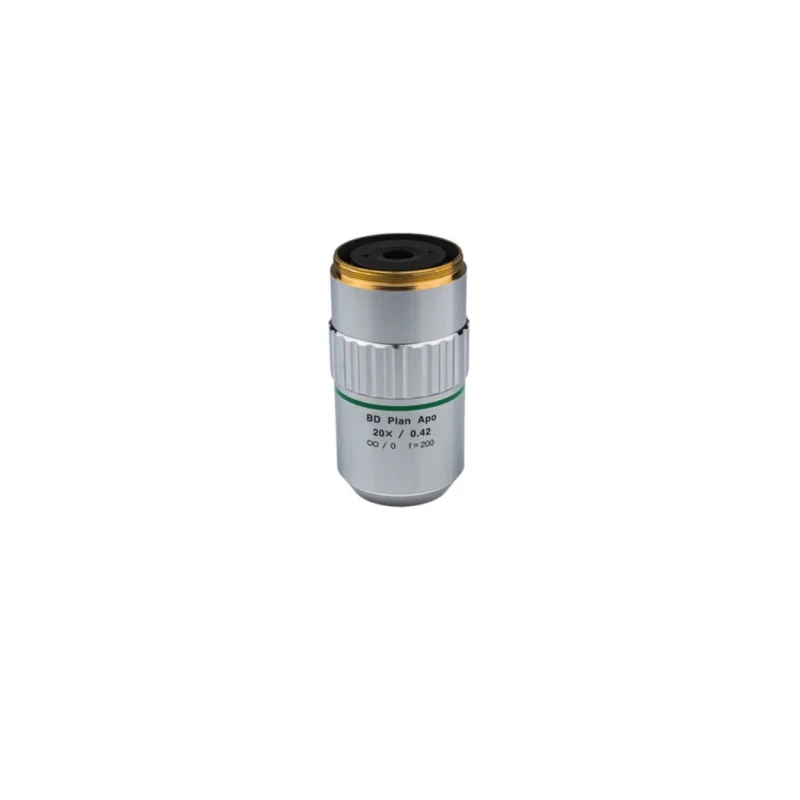 Mitutoyo Long Working Distance Lens for Microscope, Plan Apo 20X, Bright/Dark Field, Infinity Corrected, Model 378-834-7