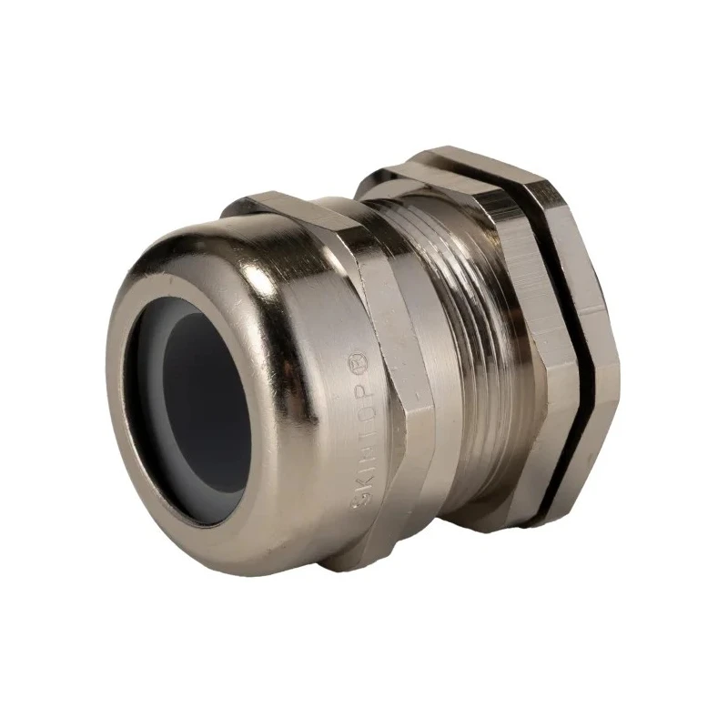 Lapp SKINTOP Series 25 Cable Gland Kit, Nickel-Plated Brass, PG29 Thread Size, IP68 Rated, Cable Diameter 52003550+52015830