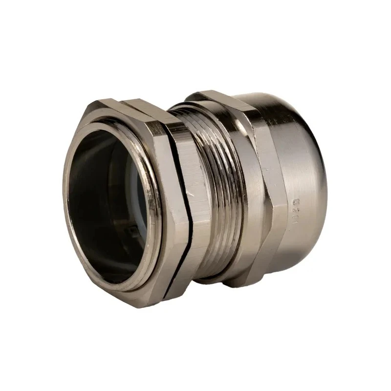 Lapp SKINTOP Series 25 Cable Gland Kit, Nickel-Plated Brass, PG29 Thread Size, IP68 Rated, Cable Diameter 52003550+52015830