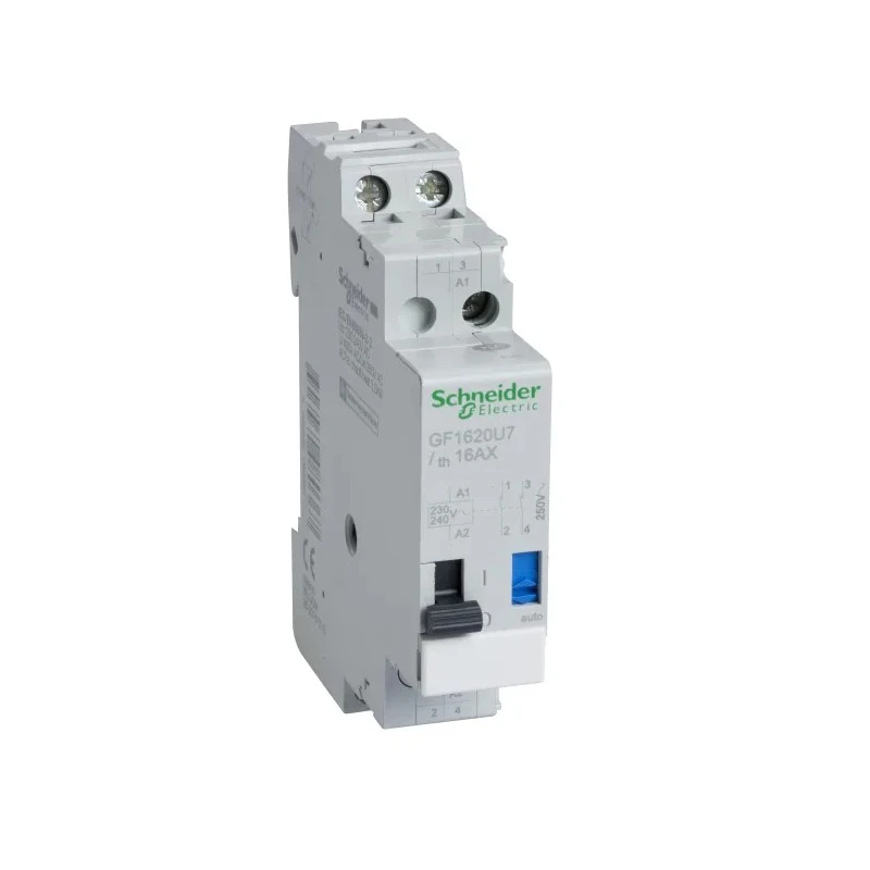 Schneider Electric DIN Rail Power Relay 230V AC Coil, 16A Switching Current, SPST GF1620U7