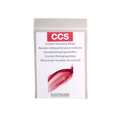 Electrolube Electrical Contact Cleaner CCS Contact Cleaning Strips Pack of 20 CCS020
