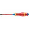 Facom Insulated Screwdriver, PZ2 Tip, 125 mm Blade, Polymer Handle, Bi-Material Grip, VDE 1000V Approved, 245 ATDB2X125TVE