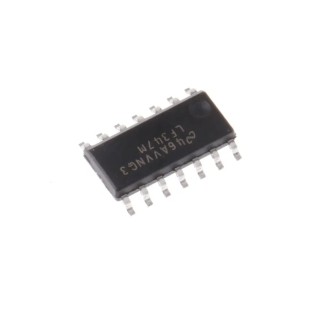 Texas Instruments Operational Amplifier 4 MHz Gain Bandwidth 14-Pin SOIC Surface Mount LF347M/NOPB