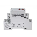 Broyce Control RS PRO DIN Rail Timer Relay, 1-Contact, SPDT Switch, 230 V DC, 12 V AC, 230 V AC, 0.1 s to 100 h 102-6128