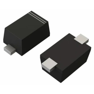 ROHM 60 V 200 mA Schottky Barrier Diode Surface Mount SOD-523-2 RB521SM-60FHT2R