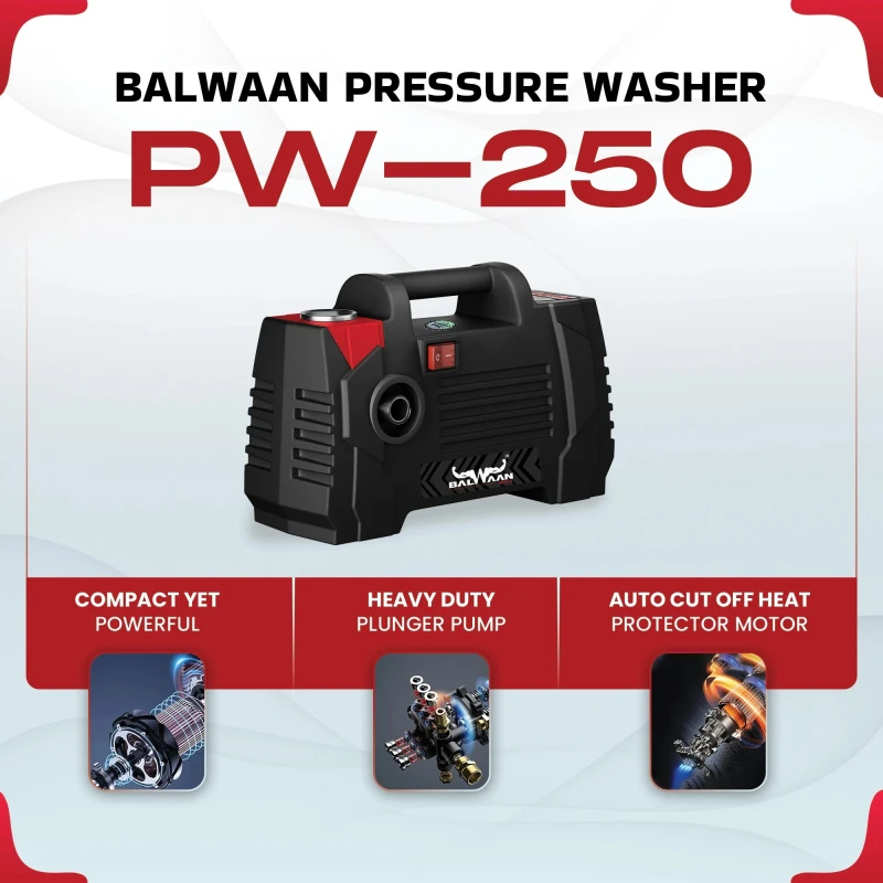 Shop Balwaan PW-250 Pressure Washer at Lowest Prices